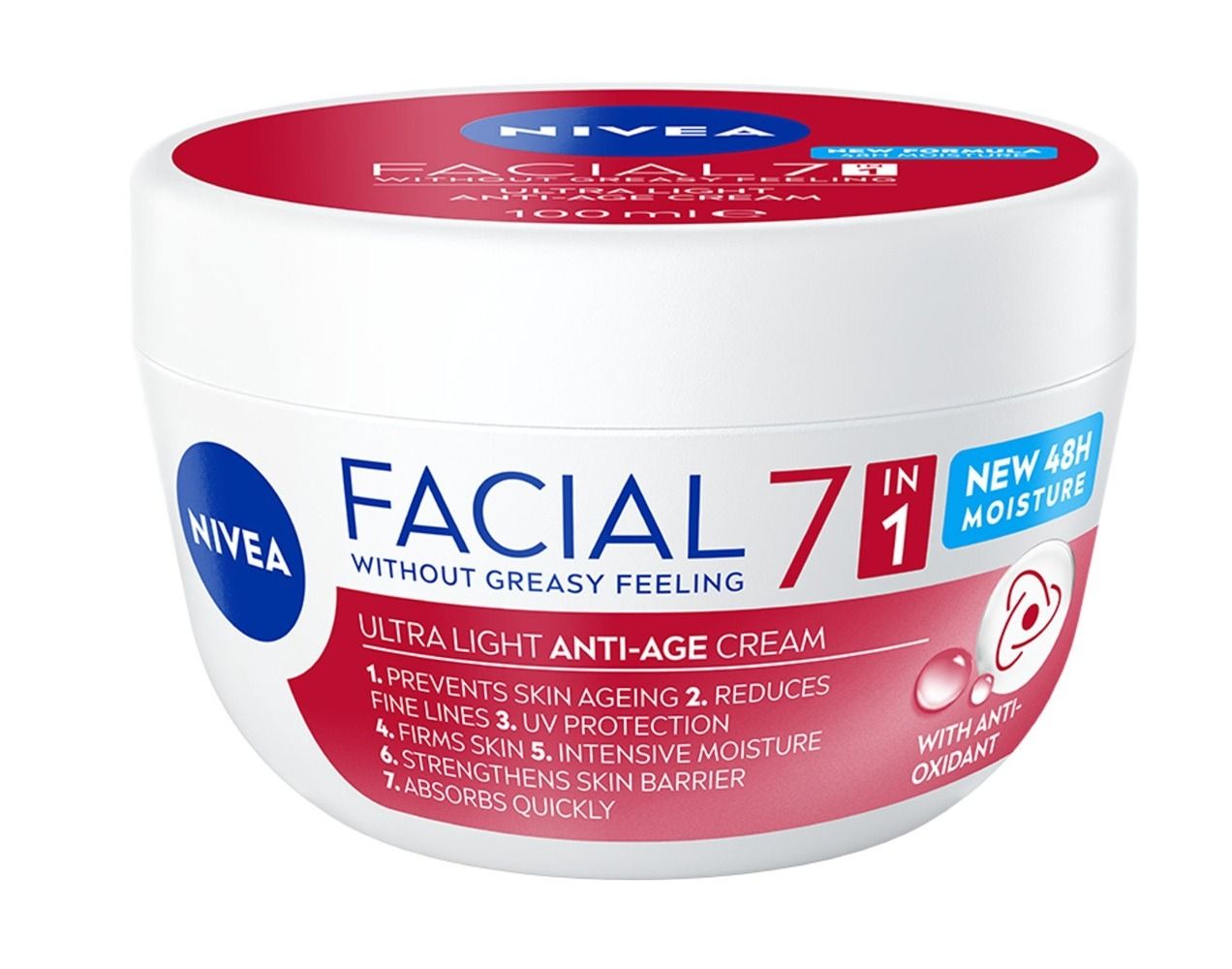Nivea Facial Подмладяващ дневен крем за лице с антиоксиданти х50 мл