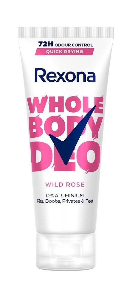 Rexona Whole Body Wild Rose Део крем против изпотяване за жени х75 мл