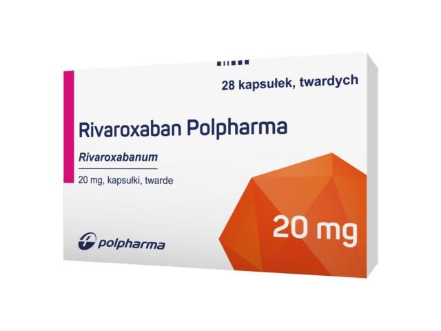 Ривароксабан Полфарма 20 mg х28 твърди капсули