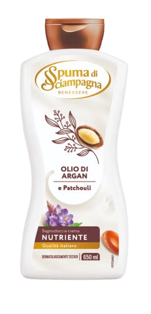 Spuma di Sciampagna Подхранващ душ крем с арганово масло и пачули х650 мл