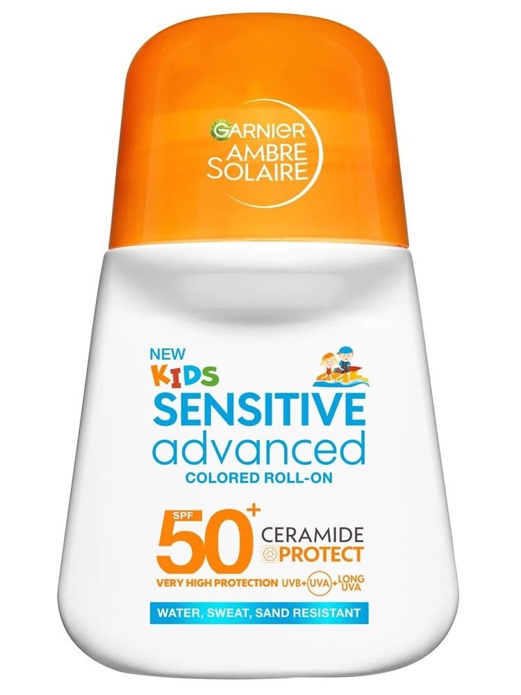 Garnier Ambre Solaire Слънцезащитен рол-он за деца SPF50+ х50 мл