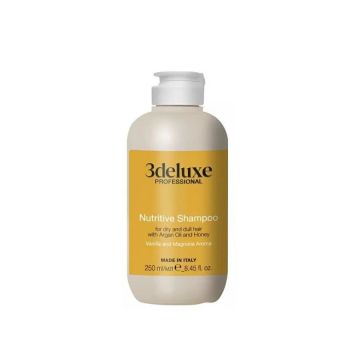3DeLuxe Nutritive Дълбоко хиратиращ шампоан за суха коса x250 мл