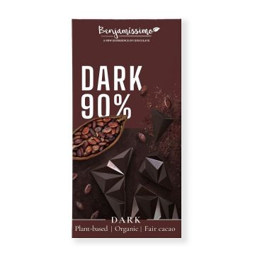 Benjamissimo Dark 90% Био веган тъмен шоколад х60 грама