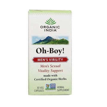 Oh-Boy В подкрепа на мъжката потентност x30 капсули Organic India