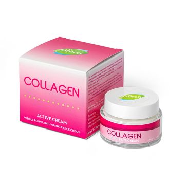Dr. Green Collagen Active Крем за лице с колаген за всеки тип кожа x50 мл