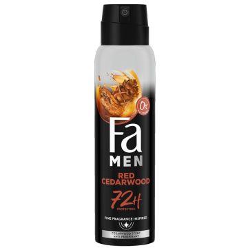 Fa Men Red Cedarwood Део спрей против изпотяване за мъже x150 мл