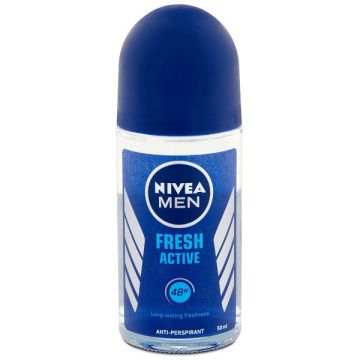Nivea Men Fresh Active Део Рол-он против изпотяване х50 мл