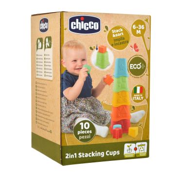Chicco Кула с чаши 2в1 за деца от 6 до 36 месеца