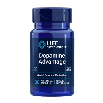 Dopamine Advantage Допамин регулатор за фокус и мотивация х30 капсули Life Extension