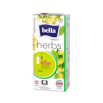 Bella Panty Herbs Tilia Ежедневни дамски превръзки с екстракт от липа х18 броя