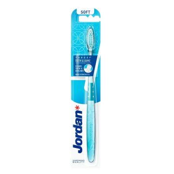 Jordan Target Teeth & Gums Четка за зъби x1 брой, Soft