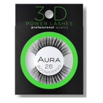 Aura Power Lashes 3D Изкуствени мигли, 026 Boomerang