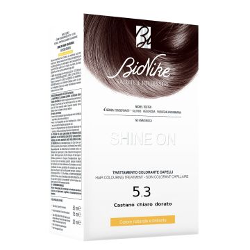 Bionike Shine On Безамонячна боя за коса x125 мл, 5.3 Golden Light Brown