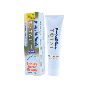 Beverly Hills Formula Natural White Total Protection Whitening Избелваща паста за цялостна защита на зъбите x100 мл