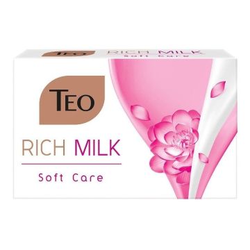 Teo Rich Milk Soft Care Твърд сапун х90 грама