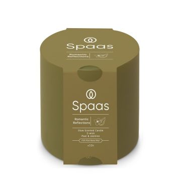 Spaas Romantic Reflections Ароматна свещ в чаша, круша и жасмин x160 грама