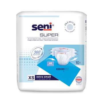 Seni Super Универсални пелени за възрастни, размер XS х10 броя