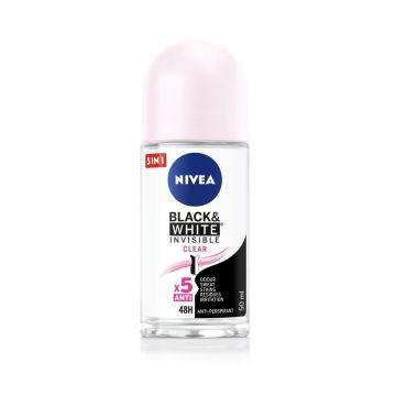 Nivea Invisible Clear Део Рол-он против изпотяване х50 мл