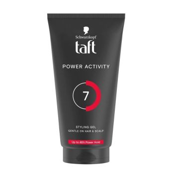 Taft Power Водоустойчив гел за коса за мега силна фиксация с кофеин х150 мл