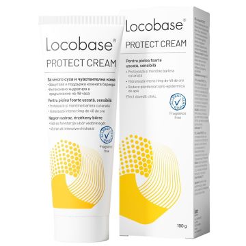 Locobase Protect Крем за суха и чувствителна кожа х100 грама