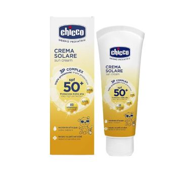 Chicco Слънцезащитен крем за лице и тяло за бебета и деца SPF 50+ x75 мл