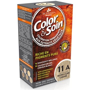 3Chenes Color & Soin Безамонячна боя за коса, цвят 11А Пясъчно пепеляво русо