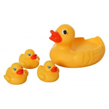 Playgro Патешко семейство за баня за деца над 6 месеца - 0501