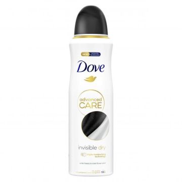 Dove Advanced Care Invisible Dry Дезодорант против изпотяване за жени, 72 часа х200 мл