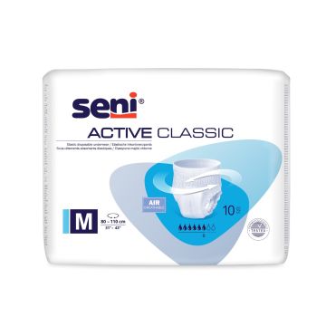 Seni Active Classic Абсорбиращи гащи за възрастни, размер M х10 броя