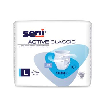 Seni Active Classic Абсорбиращи гащи за възрастни, размер L х10 броя
