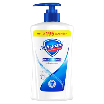Safeguard Classic Антибактериален течен сапун за ръце х390 мл