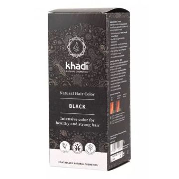 Khadi Билкова боя за коса x100 грама, Черна