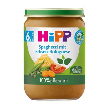 Hipp Био спагети Болонезе с грах х190 г - 60500