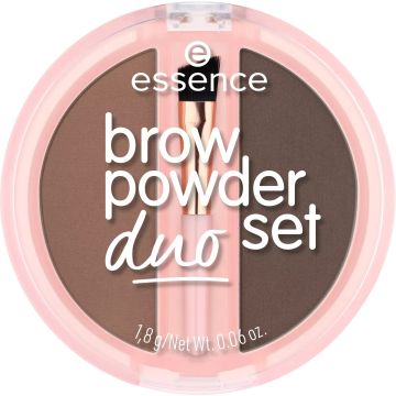 Essence Brow Powder Дуо сенки за вежди х1,8 грама, 02 - Medium