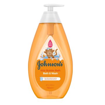 Johnson's KIds Bubble Bath Пяна за вана и душ гел за деца x750 мл