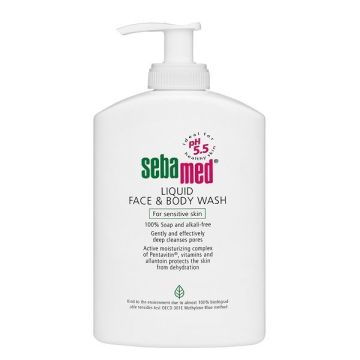 Sebamed Измивна течност за лице и тяло x1000 мл