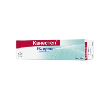 Канестен крем за лечение на гъбични инфекции микози по кожата и краката х 20 g, Bayer