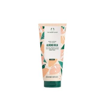 The Body Shop Almond Milk Успокояващ лосион за тяло с бадемово мляко х200 мл