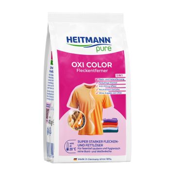 Heitmann Pure Oxi Добавка против петна за цветно пране х475 г