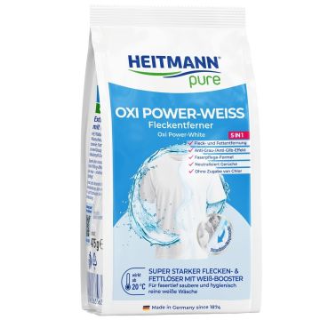 Heitmann Pure Oxi Добавка против петна за бяло пране х475 г