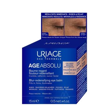 Uriage Age Absolu Изглаждащ и уплътняващ околоочен балсам х15 мл