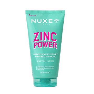 Nuxe Zinc Power Почистващ гел за лице при несъвършенствата х150 мл