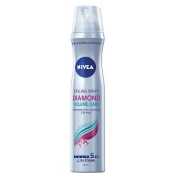 Nivea Diamond Volume Care Лак за коса за обем и блясък х250 мл
