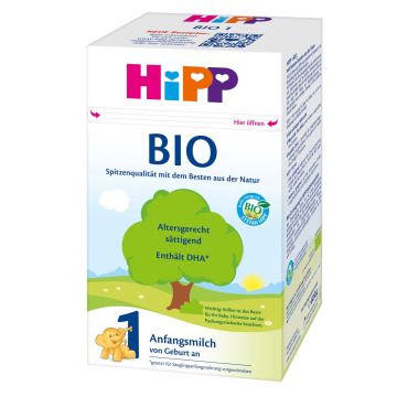 Hipp 1 Bio Мляко за кърмачета от момента на раждането x600 грама