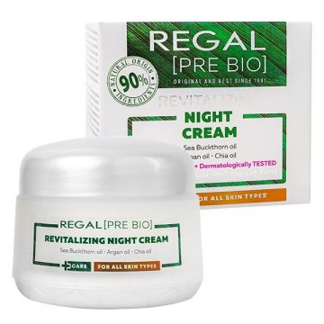 Regal Pre Bio Ревитализиращ нощен крем за лице за всеки тип кожа x50 мл