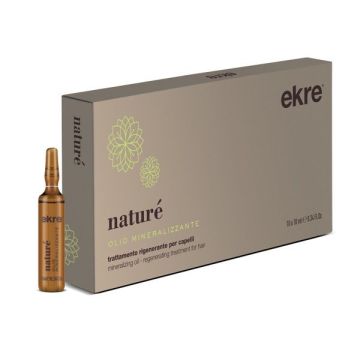 Ekre Nature Възстановяващи ампули за третирана коса 10 ампули x10 мл