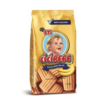 Eti Cicibebe Бебешки бисквити с банан x172 грама