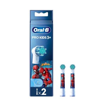 Oral-B Kids Spiderman Накрайник за електрическа четка за зъби за деца x2 броя