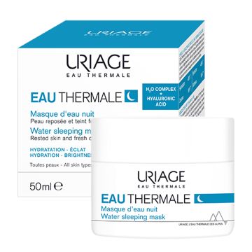 Uriage Eau Thermale Нощна термална маска за лице за всеки тип кожа x50 мл