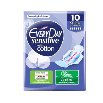 Everyday Sensitive Super Ultra Plus Дамски превръзки х10 броя